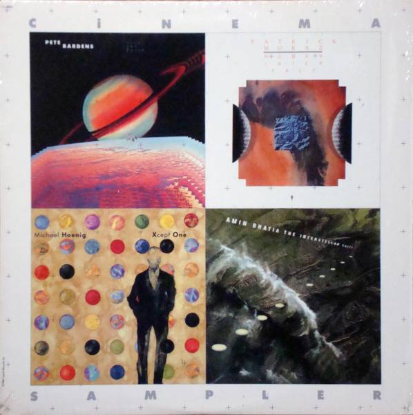 *V.A./CINEMA SAMPLER (US LP) -Patrick Moraz, Michael Hoenig