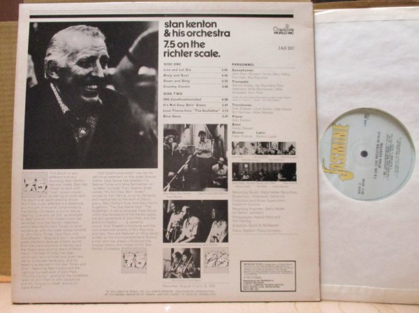 STAN KENTON&HIS ORCHESTRA/7.5 ON THE RICHTER SCALE/_画像2