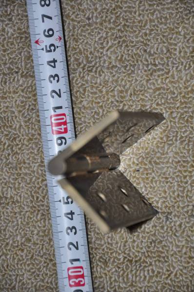 0⑥ шарнир латунный не использовался образец товар античный retro DIY шарнир двери металл детали 