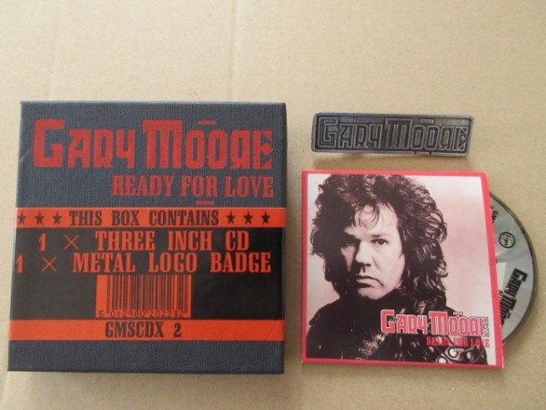 aa/ ограничение CDs-BOX/Gary Moore( Gary Moore )/Metal Logo значок есть 