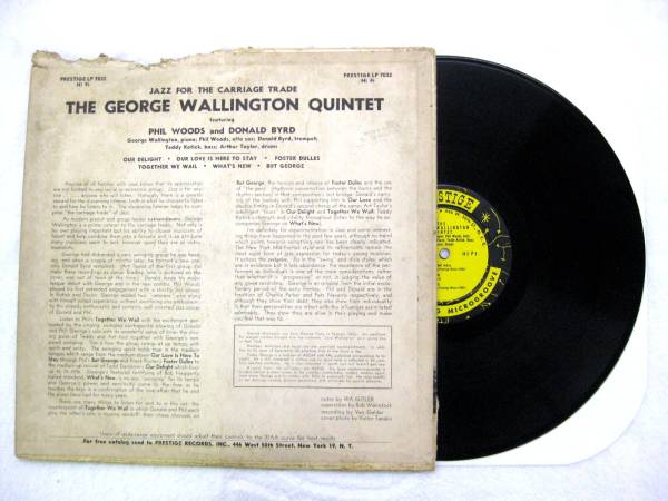 JAZZ FOR THE CARRIAGE TRADE / GEORGE WALLINGTON_画像3