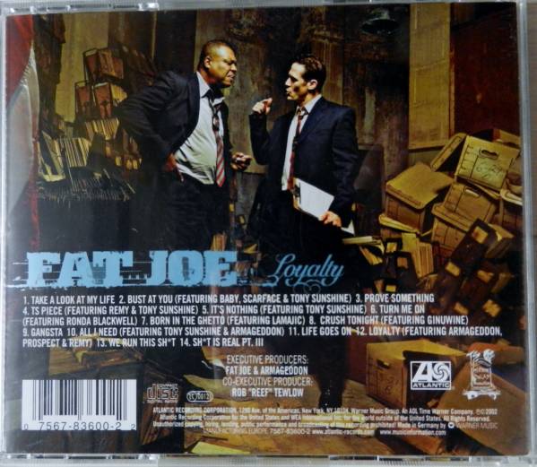 【CD】Fat Joe / Loyalty ☆ ファット・ジョー_画像3