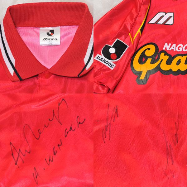 古着○名古屋グランパス 94-96ホームユニ ベンゲルサイン入L xqp 古着○名古屋グランパス 94-96ホームユニ ベンゲルサイン入L xqp
