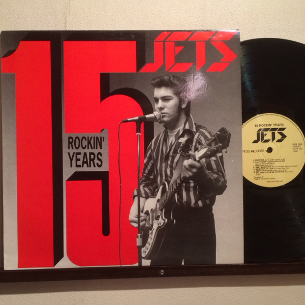 JETS LP 15 ROCKIN' YEARS ネオロカビリー_画像1