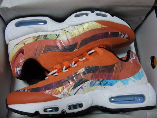 BEAMS限定 NIKE AIR MAX 95 SIZE? DAVE WHITE US8 26cm オレンジ_画像1