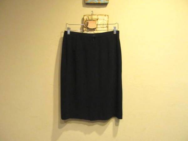 マックスマーラ MAXMARA デザインスカートブラック46