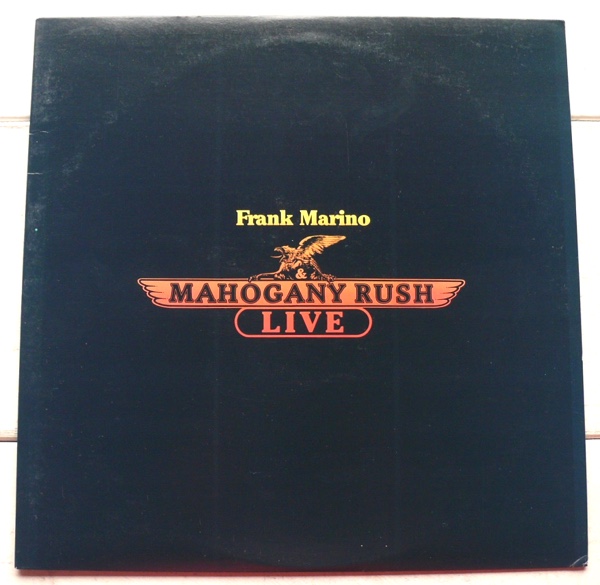 LP FRANK MARINO & MAHOGANY RUSH LIVE 米CBS/JC35257