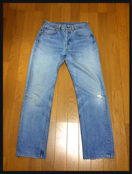 USA古着■levi's リーバイス■501 ハイウエスト ハイライズストレートジーンズ 米国製 90’s VINTAGE ヴィンテージ W33☆TK-723