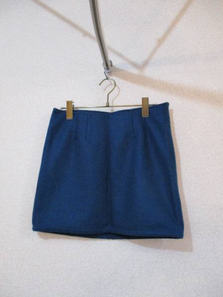osmosis синий тугой мини-юбка (USED)120315