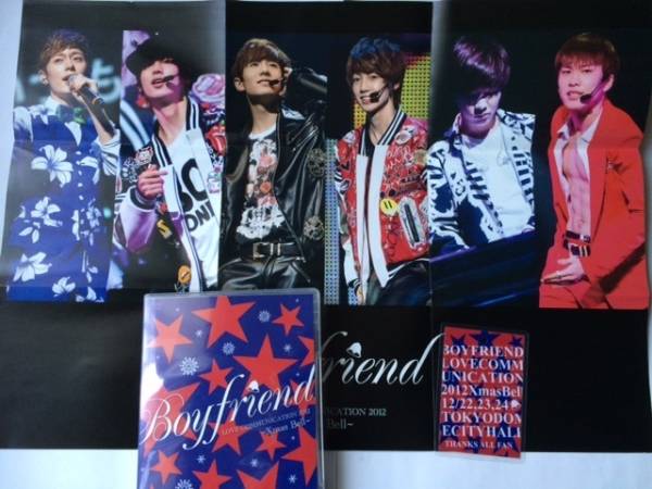 BOYFRIEND LOVE COMMUNICATION 2012～Xmas Bell～ DVD　初回生産_画像1