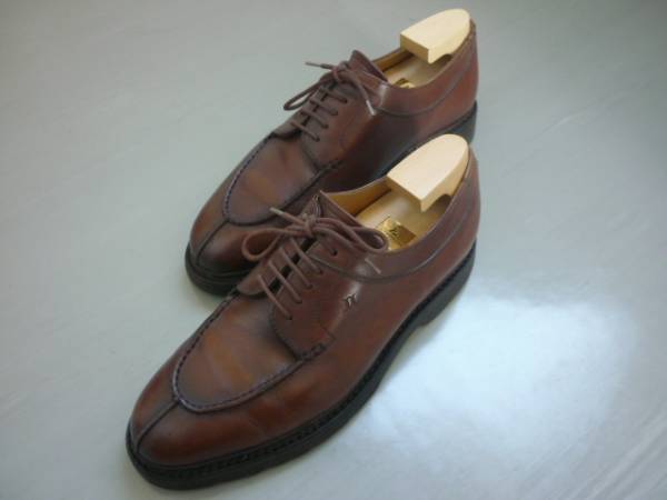 JOHN LOBB　ジョンロブ　URBAIN　Uチップダービーシューズ 　レザーシューズ　ブラウン　コテージライン　EUR6.5 USA7　25cm位