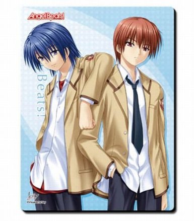 Angel Beats! マウスパッド 音無 日向 エンジェルビーツ Key_画像1