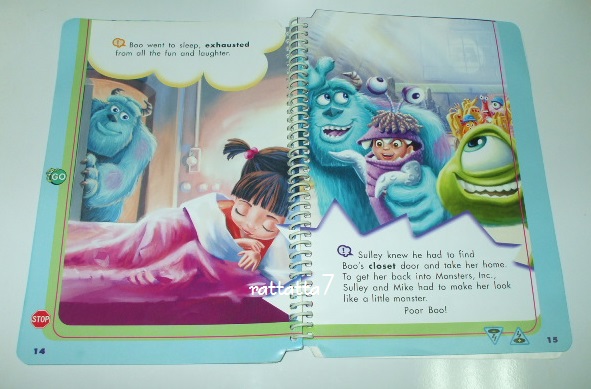 *[ книга с картинками ]Monsters, Inc* Monstar z чернила * иностранная книга * Disney *piksa-