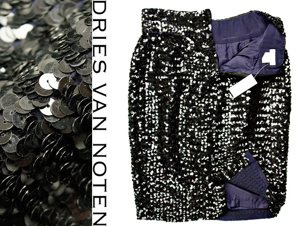 新品18万【DRIES VAN NOTEN】極上のシルク100%輝き纏う 新品18万【DRIES VAN NOTEN】極上のシルク100%輝き纏う