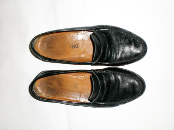 フェラガモ シューズ　靴 レディース 6 1/2 黒 レザー ferragamo_画像1
