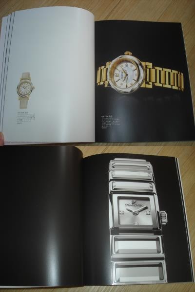 非売品■スワロフスキーSWAROVSKI　腕時計カタログ_画像3