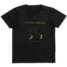  prompt decision star . source [YELLOW DANCER]BLACK T-shirts S size new goods 