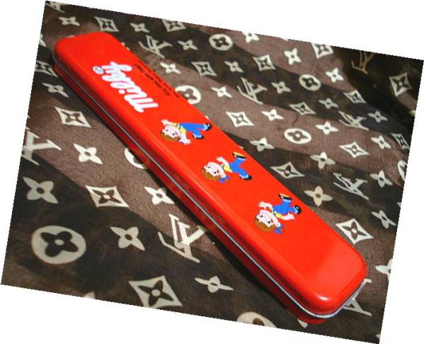  Peko-chan * records out of production Fujiya Mill key bar chewing gum can pen 