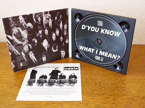 ■ oasis / D'YOU KNOW WHAT I MEAN? ■ デジパックの画像2