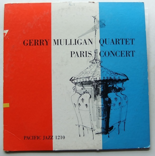 ◆ GERRY MULLIGAN Quartet / Paris Concert ◆ Pacific Jazz PJ-1210 (black:dg) ◆_画像1