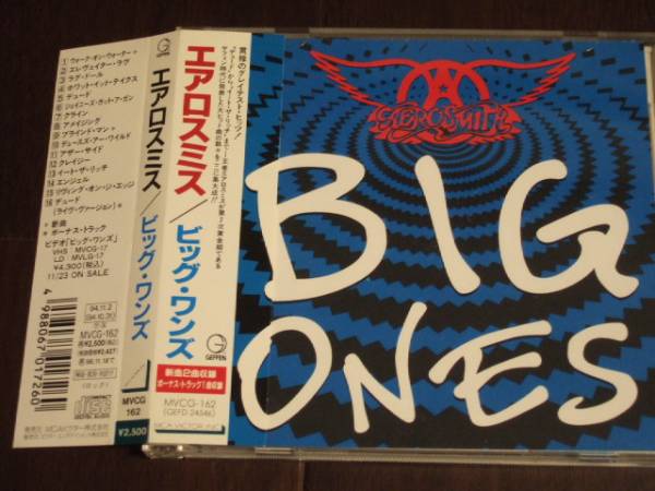 CD 日本盤 AEROSMITH エアロスミス BIG ONES ビッグ・ワンズ_画像1