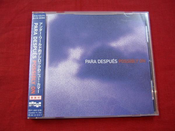 CD【パラ・デプースPARA DESPUES】ポッシブリー・オン●即決_画像1