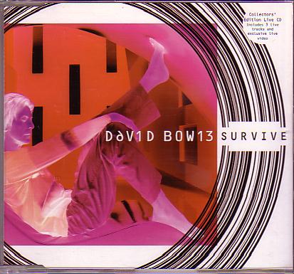 送料込即決　DAVID BOWIE.CD「SURVIVE Live CD」デヴィッドボウイEU輸入盤enhanced CD中古