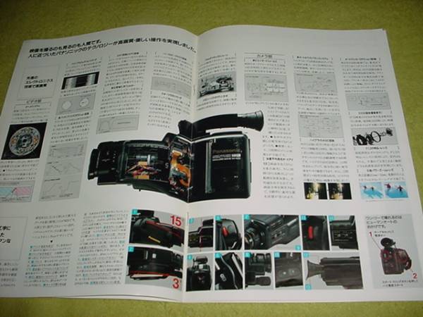 昭和63年9月　パナソニック　NV-M30のカタログ