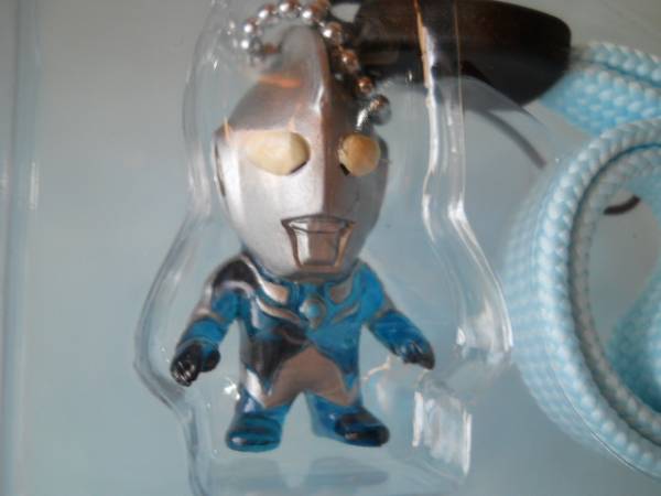 攜帯ストラップ ウルトラマン コスモス クリアブルー フィギュア マスコット アクセサリー キャラクター グッズ スマホ