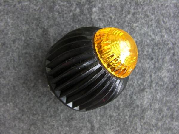 【おもしろ?便利グッズ】光るヨーク?5/8インチ?BK×AM ☆定形外郵便対応☆