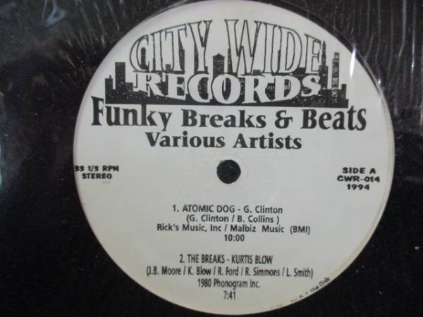 VA - Funky Breaks & Beats // Parliament - Flash Light他 12''_画像1
