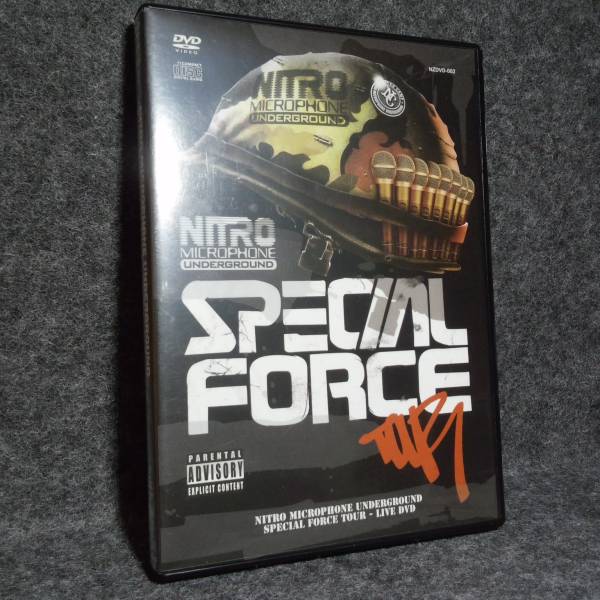 NITRO MICROPHONE UNDERGROUND SPECIAL FORCE TOUR-LIVE DVD_画像1