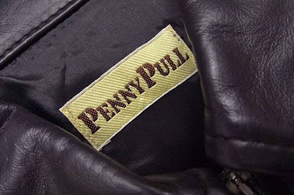 ◆MADE IN ITALY◆PENNY PULL◆レザー使用ニット◆