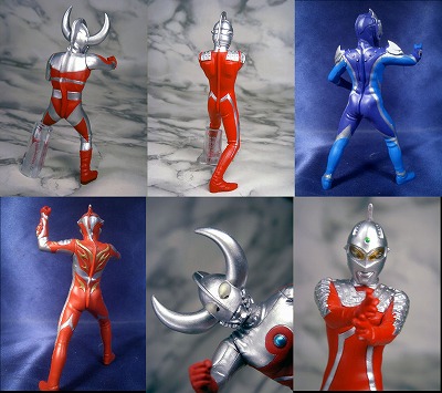 HD Ultraman легенда. серия . все 5 вид стоимость доставки 400 иен с ящиком seven 2 вид .