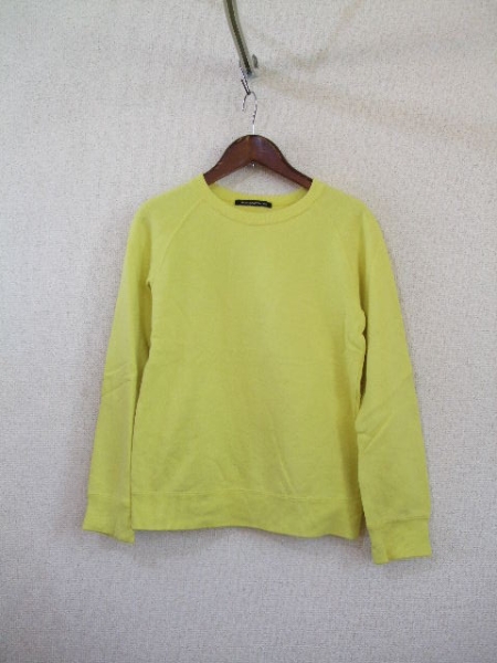 NICECLAUP yellow color la gran sleeve sweatshirt (USED)71715②
