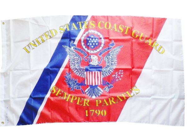 米沿岸警備隊USCG特大フラッグ:コーストガード 1790アメリカ新品_アメリカ沿岸警備隊USCGコーストガード新品