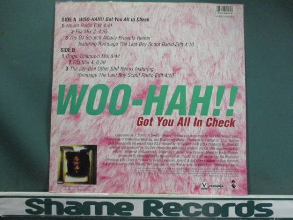 Busta Rhymes ： Woo-Hah!! Got You All In Check 12''_画像2