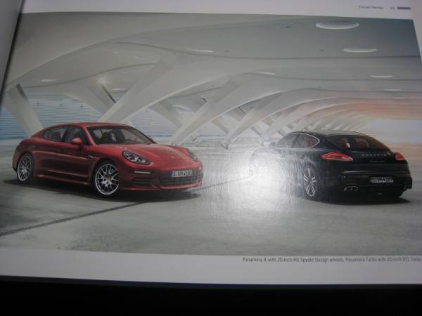 * abroad catalog English Porsche Panamera 7206