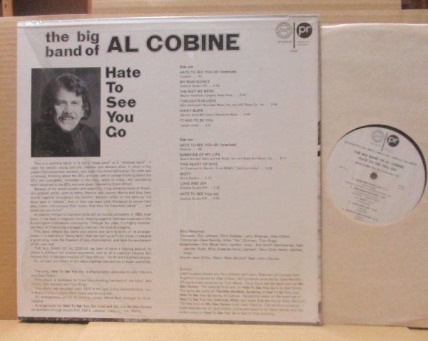 AL COBINE/HATE TO SEE YOU GO/_画像2