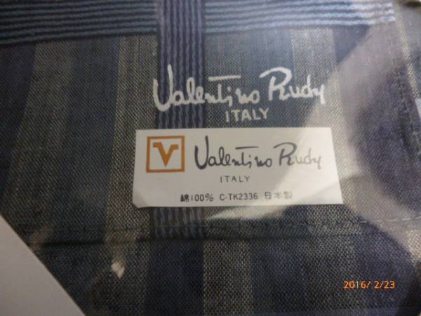 贈答品 Valentino Rudy ハンカチ ネコポス対応 未使用品[B-733]_画像2