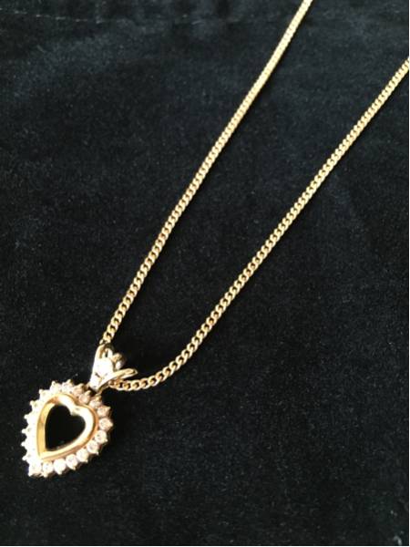 18金 ネックレス Ｋ18 ハート 可愛い ペンダント ダイヤモンド 0.41ct 美品 値下げ 送料無料 同梱可