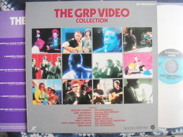 【LD】GRPビデオコレクション(PIJLJ1102パイオニアLDC1990年THE GRP VIDEO COLLECTIONラリーカールトン/リーリトナー/チックコリア)_画像1