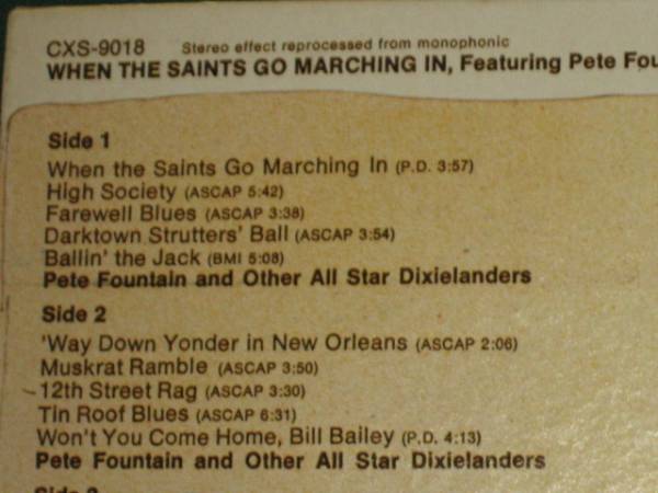 VA - When The Saints Go March In//Pete Fountain/Al Hirt 2LP_画像2