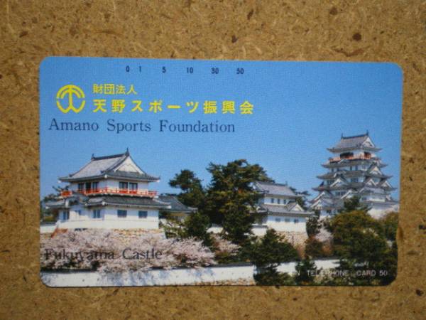 siro/290-2784. замок Fukuyama замок небо . спорт на английском языке ввод телефонная карточка 