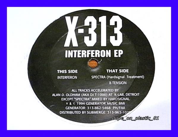 【★大感謝セール】 14周年記念イベントが X-313 Interferon EP US Original 5点以上で送料無料 10点以上で10%割引 12' t669.org t669.org