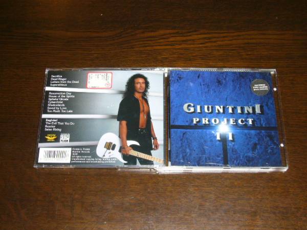 輸入盤　 Giuntini Project II　1990年盤　全15曲　featuring ex-Black Sabbath Tony Martin_画像2