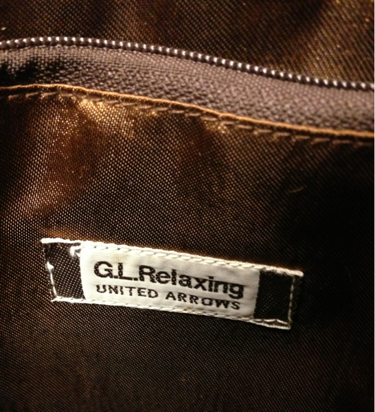 UNITED ARROWS United Arrows натуральная кожа - lako кожаная сумка 