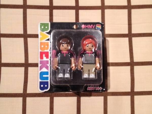 HMV限定◆BABEKUB/ベイブキューブ◆HMV BOY&GIRL (2体SET)