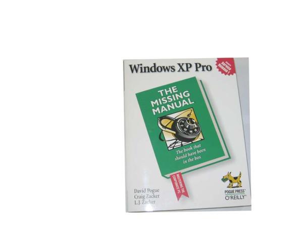Windows XP Pro The Missing Manual