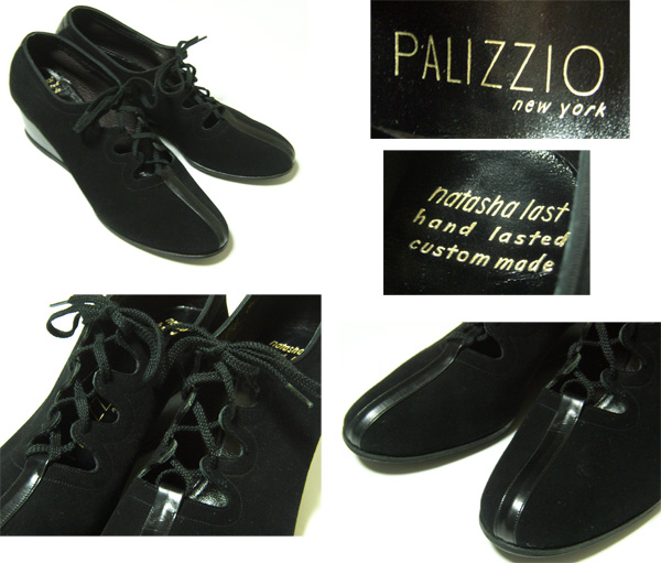  Vintage PALIZZIO Shoes 6 1/2 / 50s, контри-рок,FIFTIES,40s,SWING, обувь,a-ru декоративный элемент,New York Custom made, retro, античный 